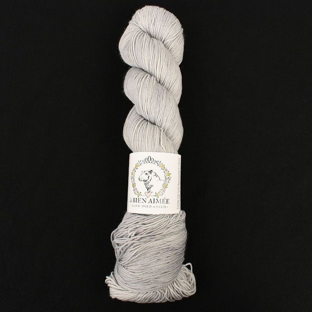 La Bien Aimée Merino Super Sock Yarn Hand-Dyed Superwash Merino Nylon Smoke